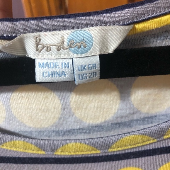 Boden Blackberry Sleeveless Mini Dress Sz 2 - Picture 5 of 6